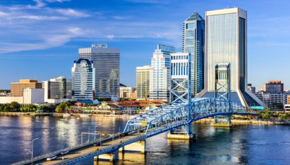 Jacksonville, Florida Skyline