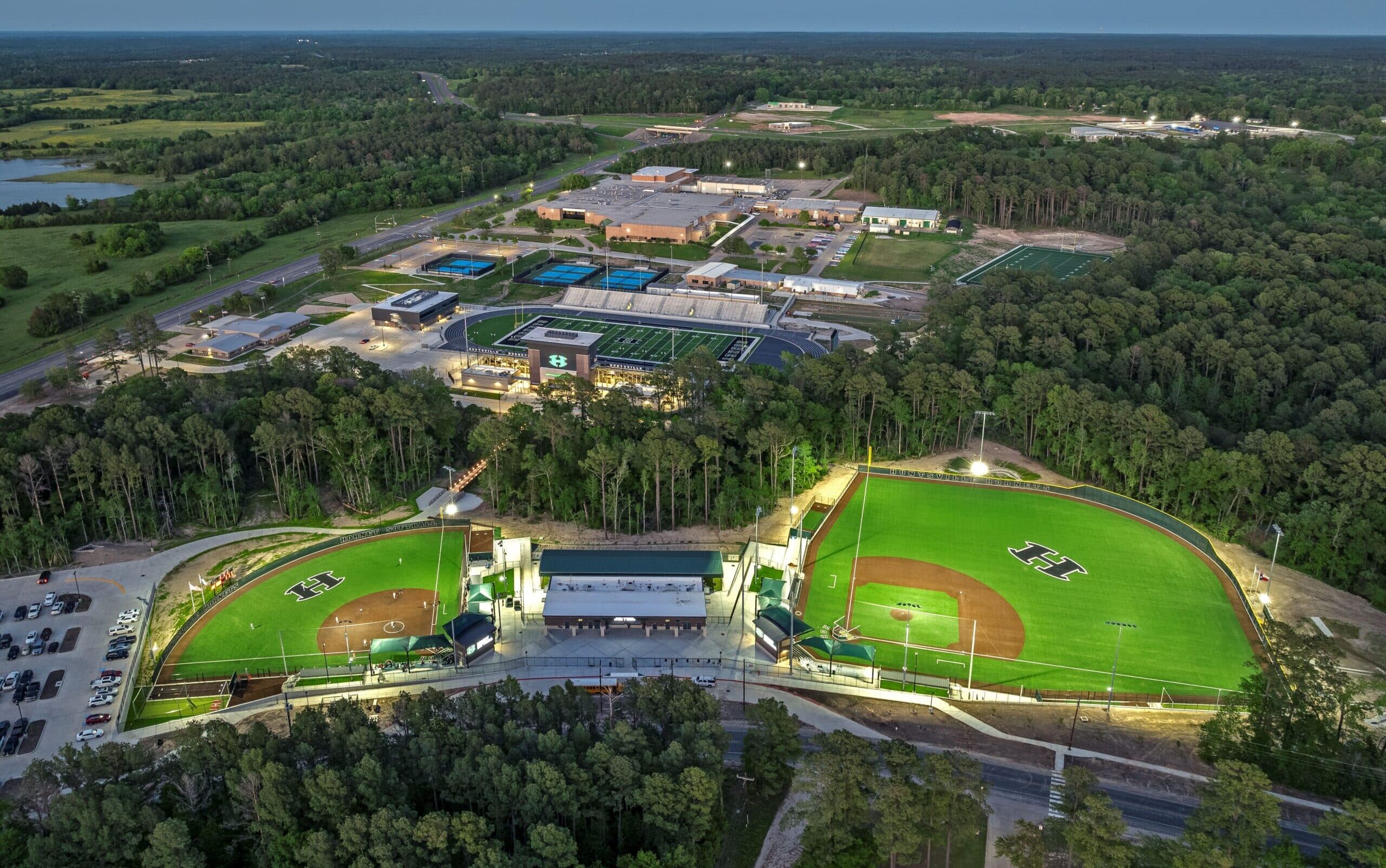 Huntsville ISD Baseball And Softball PBK Architects huntsville-isd-baseball-and-softball-pbk-architects